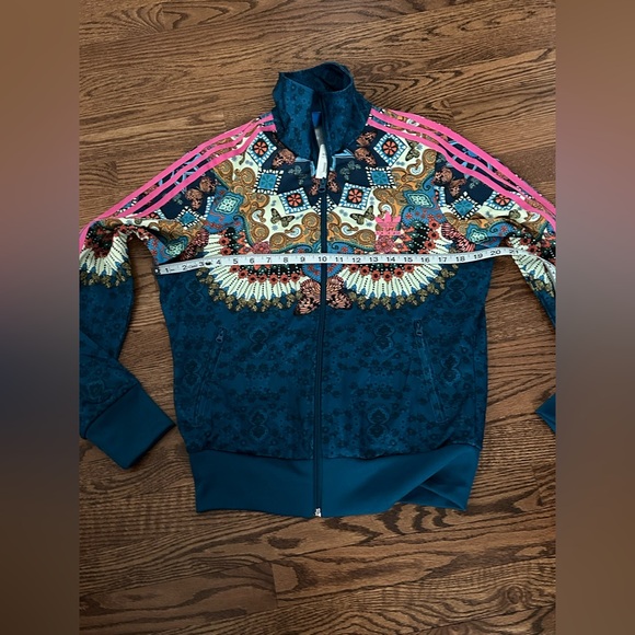 Adidas x Farm Rio NWT Women's Borbomix Multicolor Floral Track Jacket Size M - Picture 7 of 11